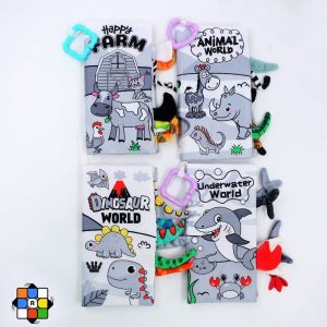 کتاب پارچه ای دم دار