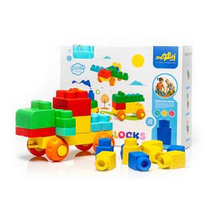 اسباب بازی سازه های نرم 25 قطعه پسرانه