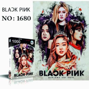 پازل رونیز 1000 تیکه طرح BLACK PINK کد 1680