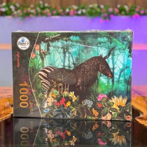 پازل طرح اسب شاخدار