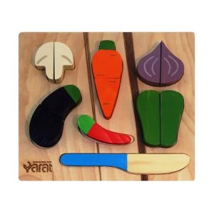 اسباب بازی صیفی جات چوبی یامی