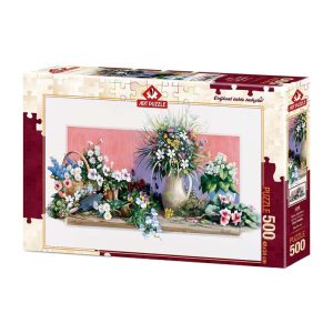 خرید پازل طرح گل های بهاری