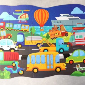 بازی دو پازل وسایل نقلیه و فضایی ها