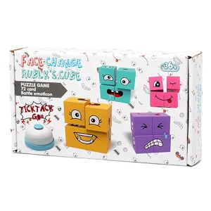 بازی مکعب های تغییر چهره زنگ دار /72 کارتی
