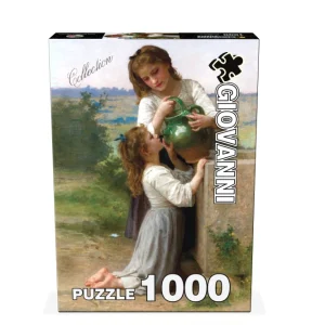 پازل طرح در کنار چشمه