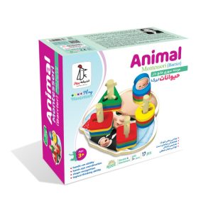 بازی مونته سوری حیوانات بزرگ مانع دار