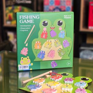 اسباب بازی پایه اشکال و ماهیگیری چوبی