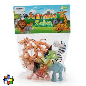 اسباب بازی بسته حیوانات وحشی