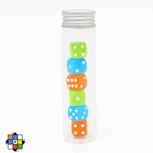 پک تاس رنگی 6 عددی