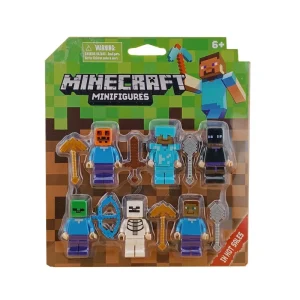 مینی فیگور ماینکرفت بسته 6 عددی