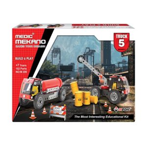 اسباب بازی ساختنی مکانو (پنج مدل در یک بسته) برند مدیک