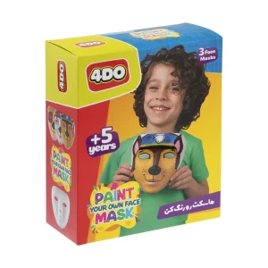 بازی آموزشی رنگ آمیزی ماسک صورت پسرانه