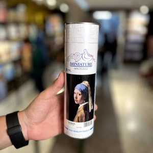 پازل مینیاتور 170 قطعه استوانه طرح vermeer