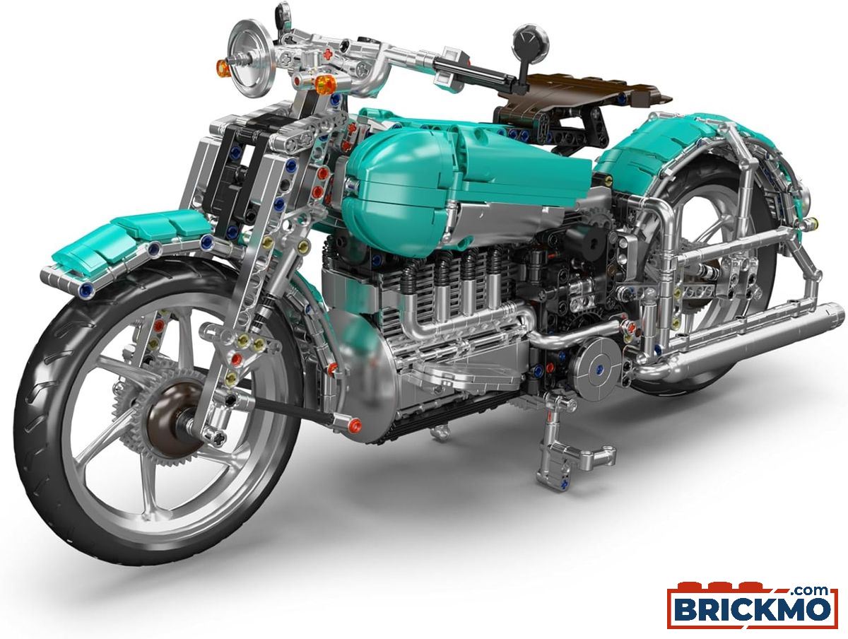 لگو موتور هارلی دویدسون مدل American Cruiser Motorcycle برند Mould King - Image 4