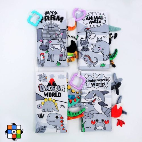 کتاب پارچه ای دم دار