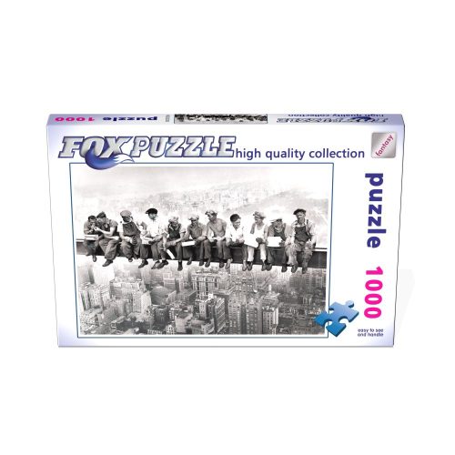 پازل 1000 تیکه فاکس طرح صرف نهار بر فراز آسمانخراش