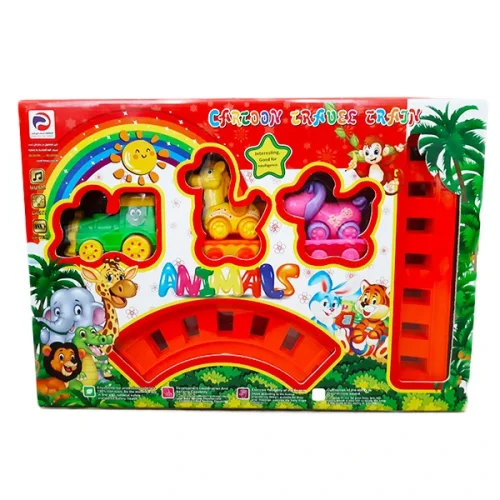 اسباب بازی قطار حیوانات موزیکال