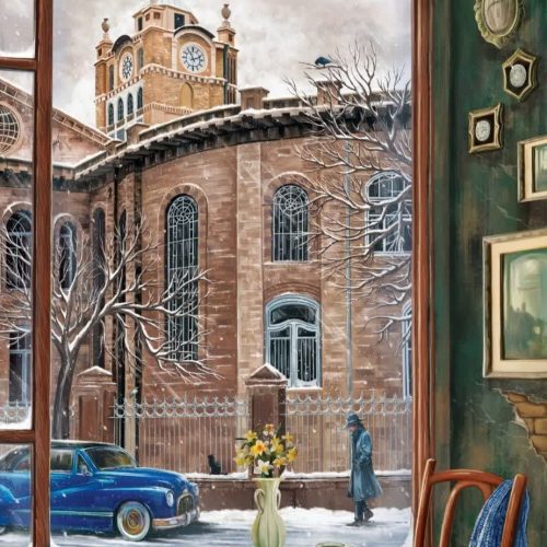 پازل هزار قطعه هفت خان/برج ساعت تبریز