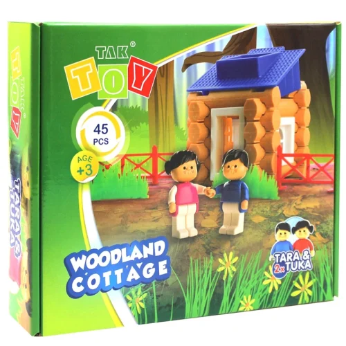 اسباب بازی خانه جنگلی 45 تکه