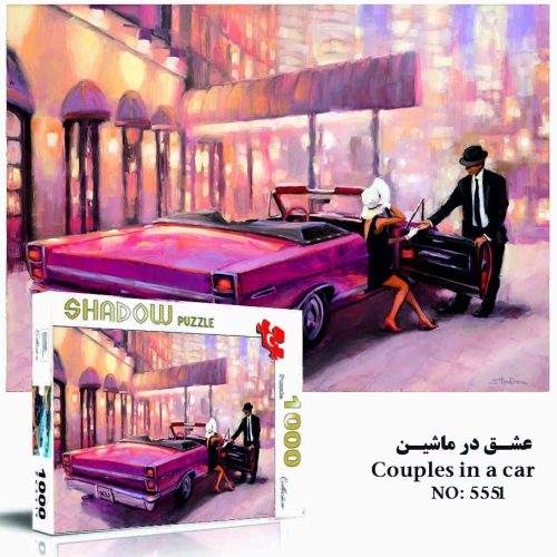 پازل شادو طرح عشق در ماشین 1000 قطعه