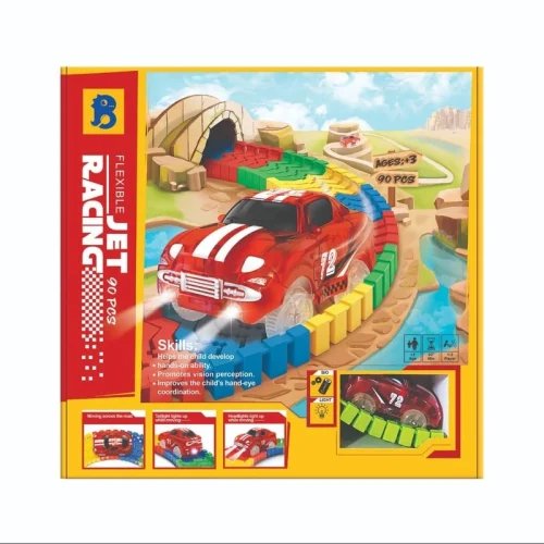 اسباب بازی جت ریسینگ 90 قطعه