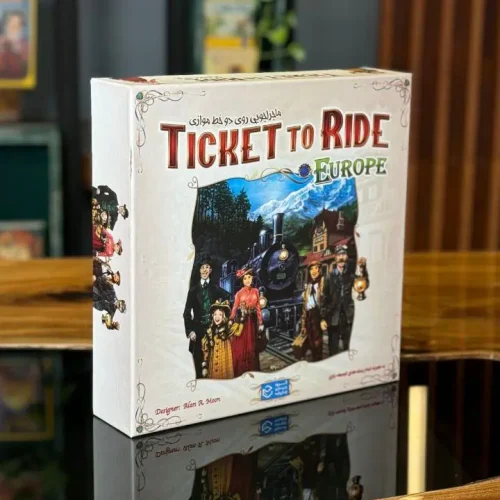بازی فکری تیکت تو راید اروپا (Ticket to Ride Europe)