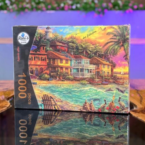 پازل طرح جزیره