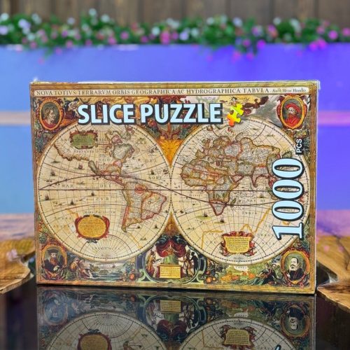 پازل طرح نقشه باستانی جهان