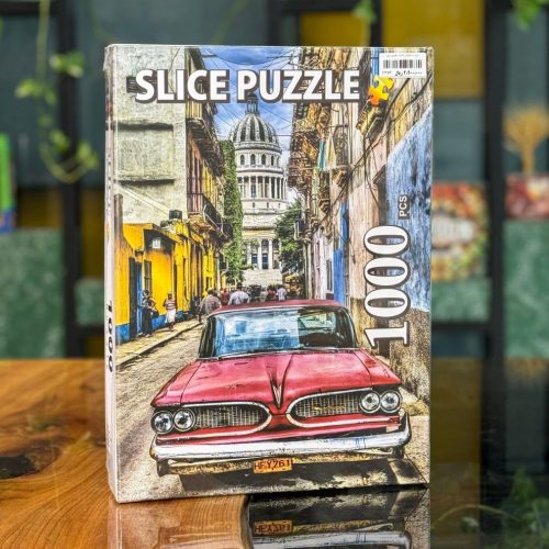 پازل 1000اسلایس طرح ماشین قدیمی در هاوانا کد 08897