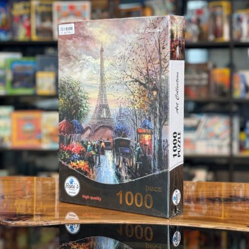 پازل طرح بازار گل پاریس