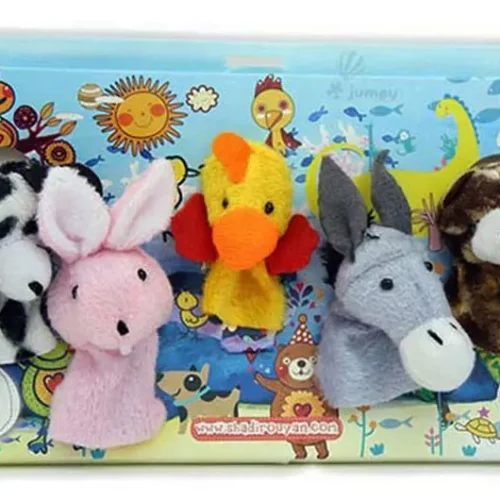 عروسک انگشتی حیوانات مزرعه