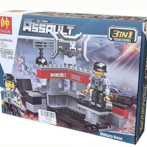 لگو طرح پایگاه نظامی military assault  کد sh028-7