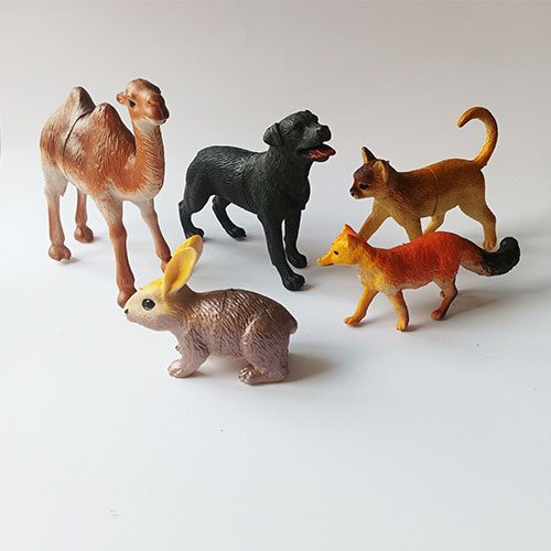 اسباب بازی حیوانات 5 عددی