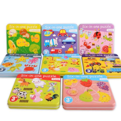 خرید پازل شش در یک