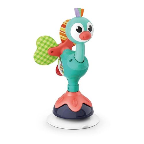 اسباب بازی جغجغه رومیزی مدل طاووس