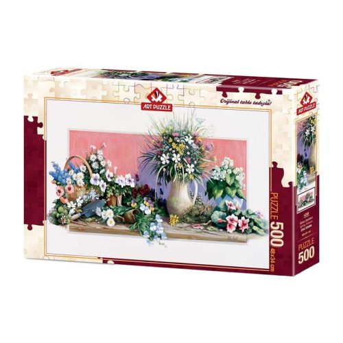 خرید پازل طرح گل های بهاری