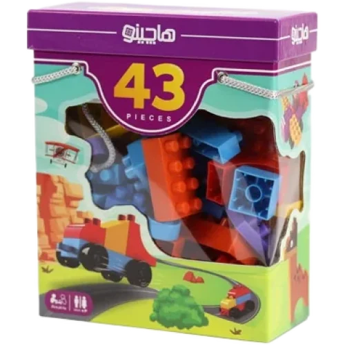 لگو 43 قطعه جعبه ای برند هاچینو
