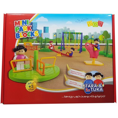 بازی ساختنی مینی پارک 37 قطعه