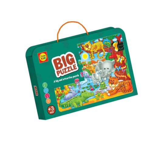 پازل بزرگ حیوانات جنگل چیندر